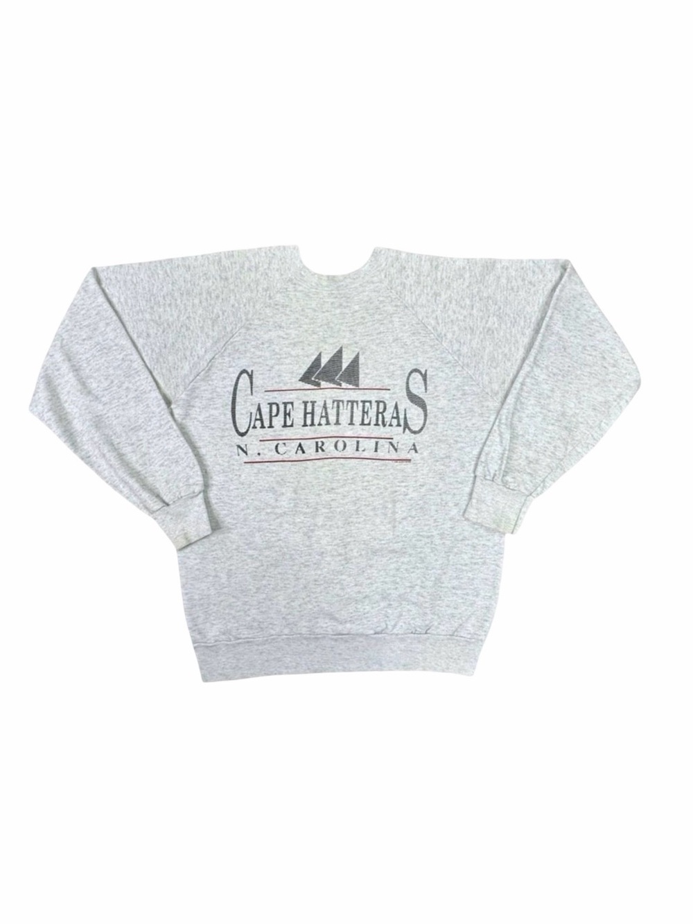Vintage Cape Hatteras, North Carolina Crew Neck Sweatshirt - Cut Size Tag